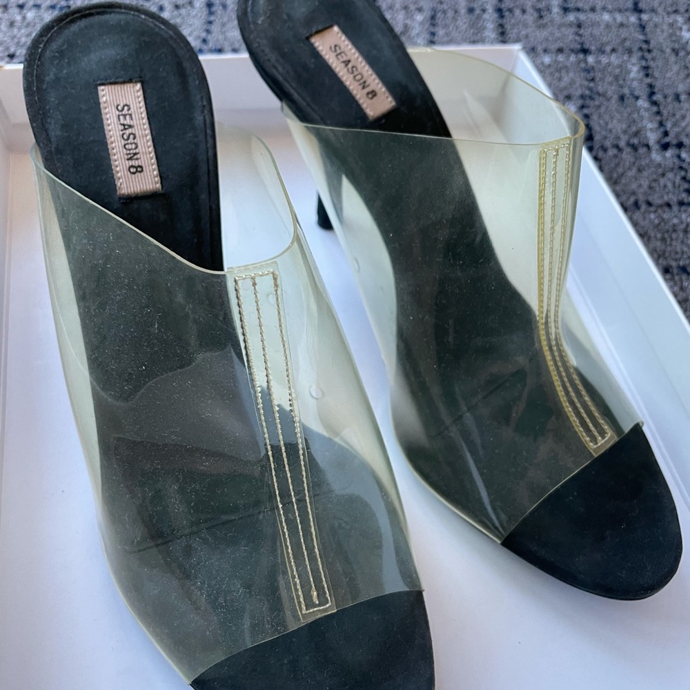 SEASON 8 YEEZY CLEAR HEELS